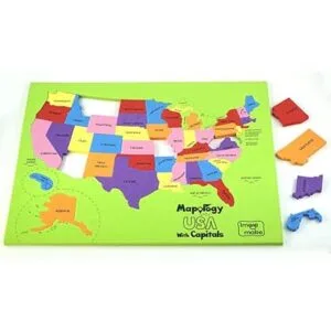 Imagimake Mapology USA with Capitals Aprende Estados_3