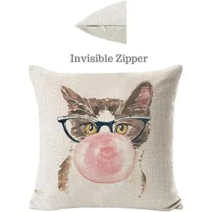 NYDECOR Fundas de almohada para gatos fundas de almohada_2