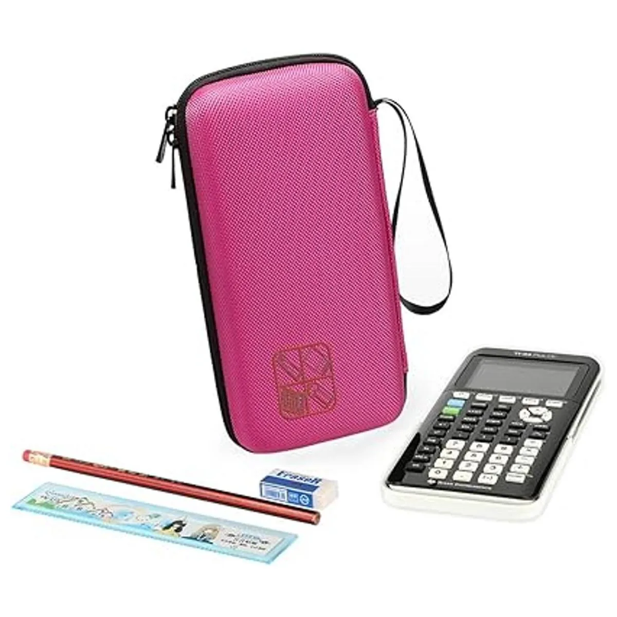 BOVKE Estuche de transporte para calculadora gráfica dura_2