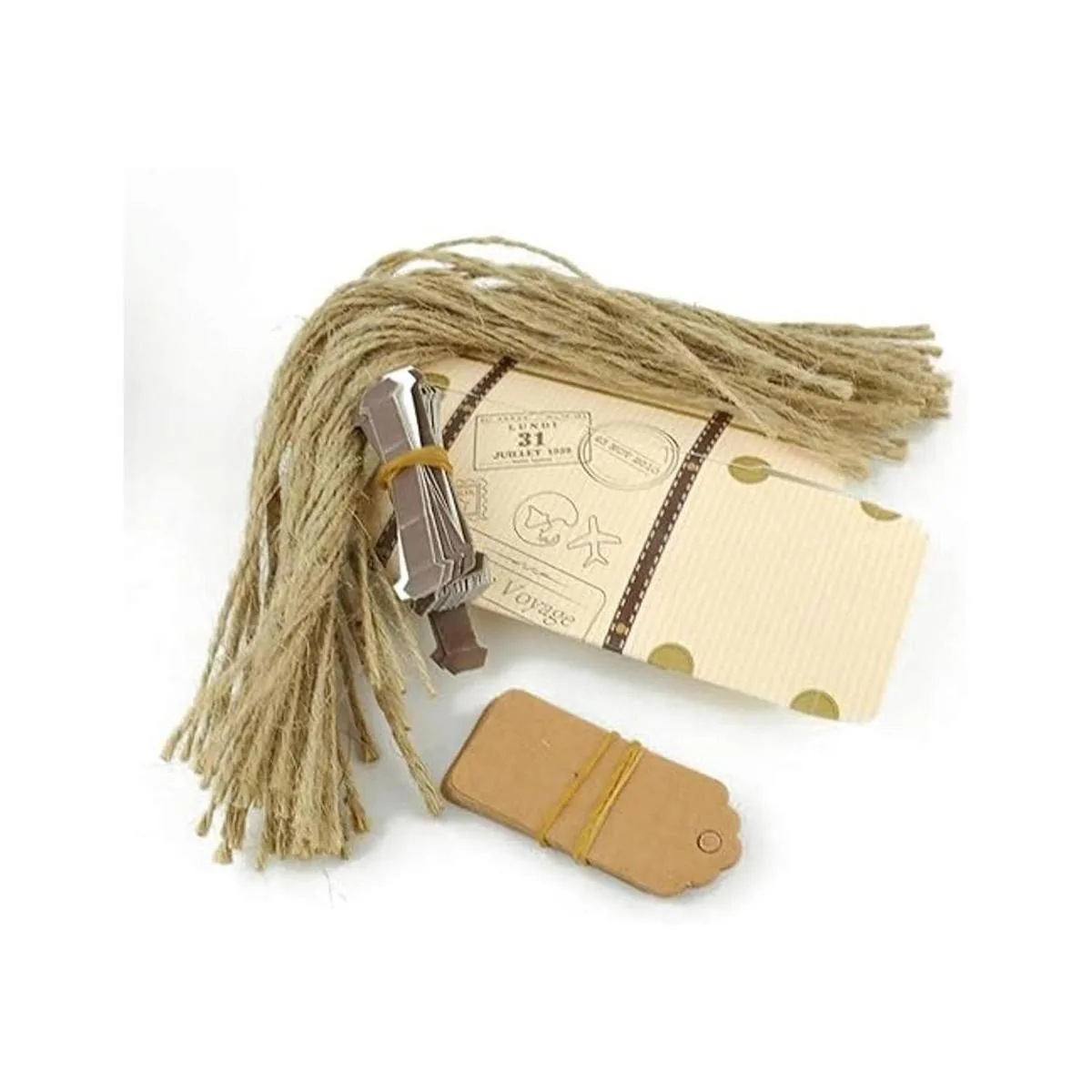 Faylapa Cajas de dulces para maleta caja de dulces para_6