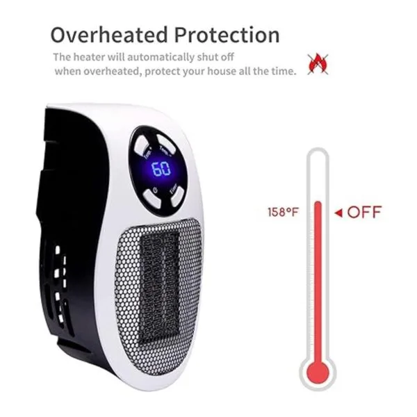 Calentador de espacio de pared portátil de 350 W con_5
