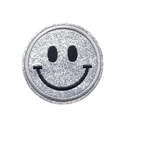 Qingxi Charm 18 piezas brillante chispa sonrisa cara coser_4