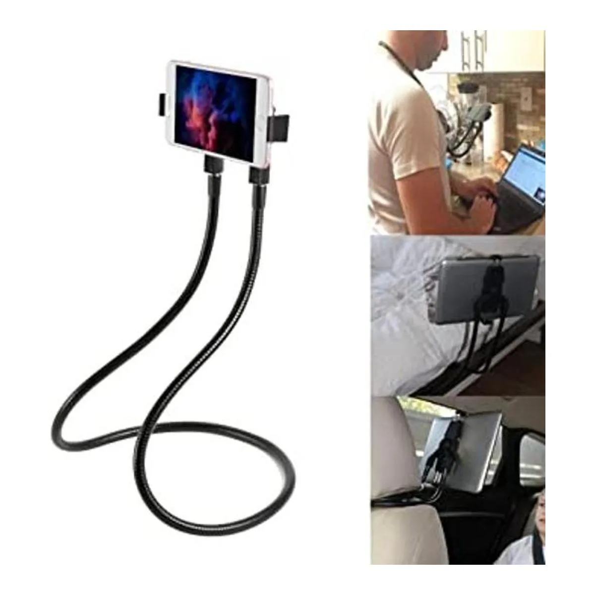 Lazy Neck Soporte para teléfono con cuello de cisne_1