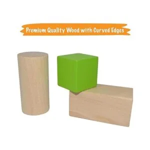 Pidoko Kids Juego de bloques de construcción de madera_5