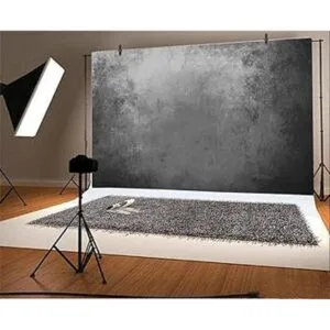 LFEEY Telón de fondo gris abstracto vintage de 10 x 8 pies_2