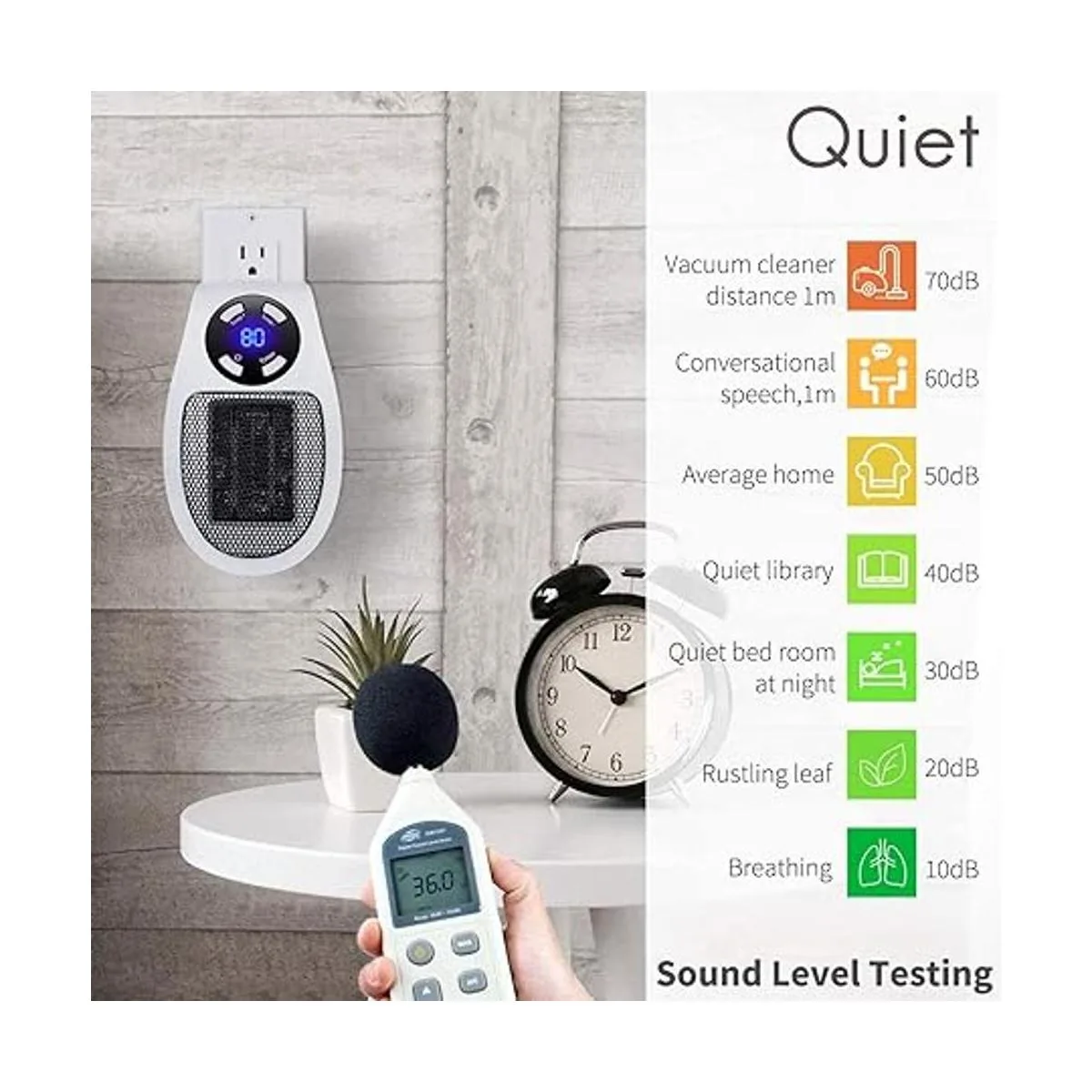 Calentador de espacio de pared portátil de 350 W con_2