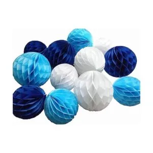 Daily Mall Juego de 9 bolas de papel de seda de 3.0 in_1