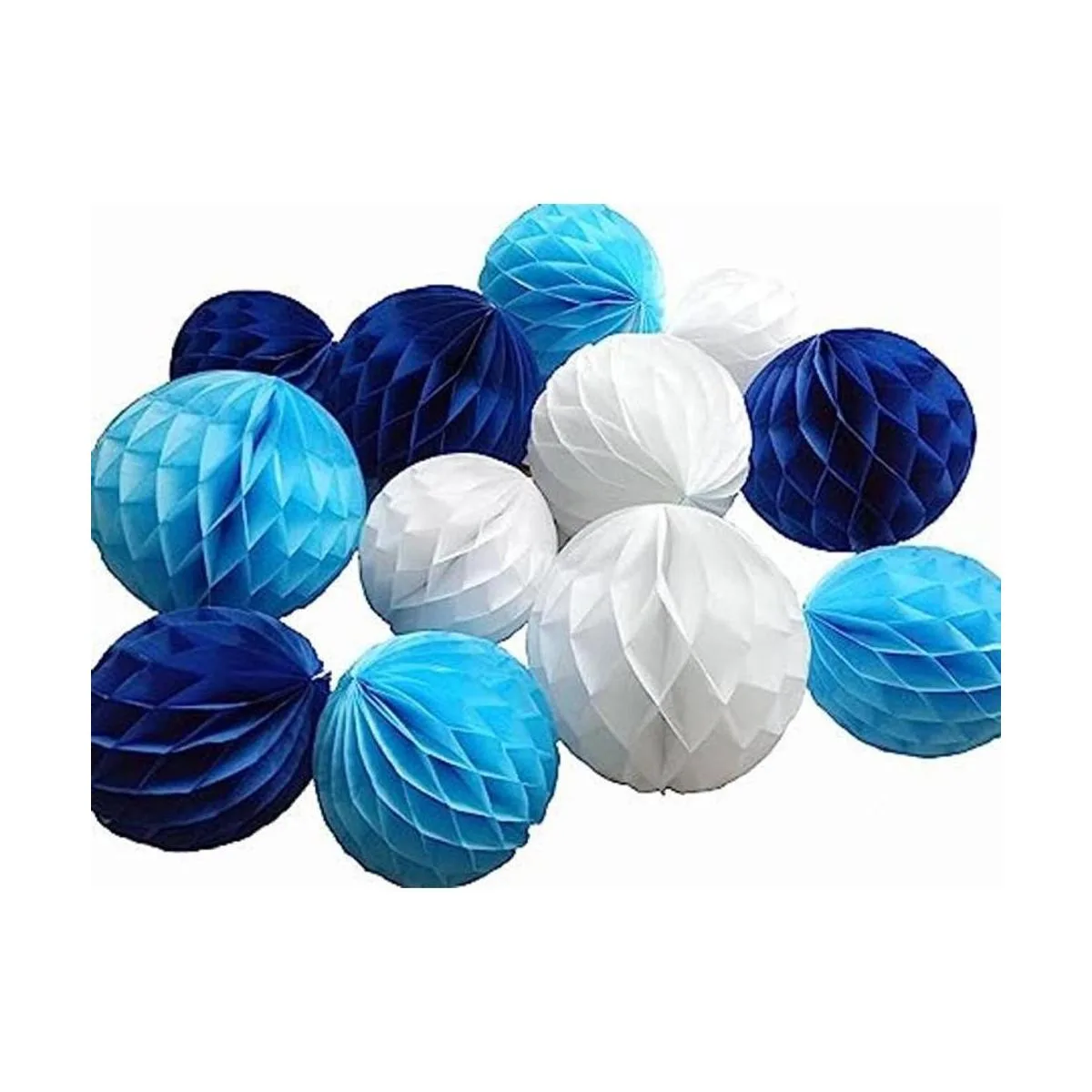 Daily Mall Juego de 9 bolas de papel de seda de 3.0 in_1