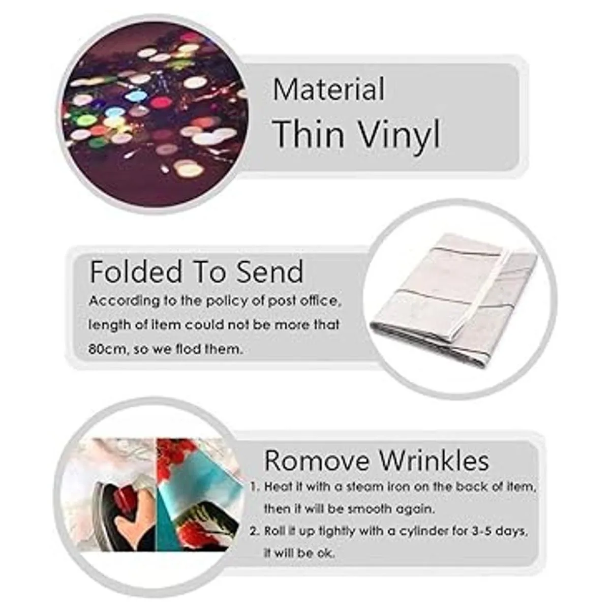 LFEEY Telón de fondo gris abstracto vintage de 10 x 8 pies_6