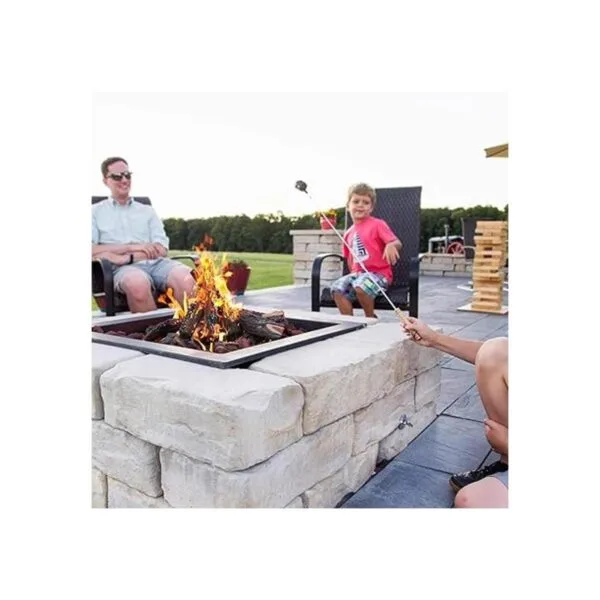 Skyflame Juego de 8 piezas de madera de cerámica y_7