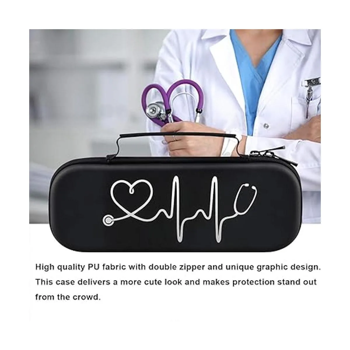 BOVKE Funda de transporte para estetoscopio Littmann_6