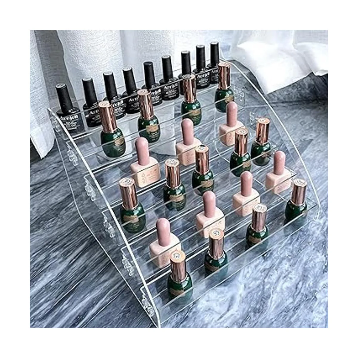 MineSign Organizador de gafas de sol transparente para_4