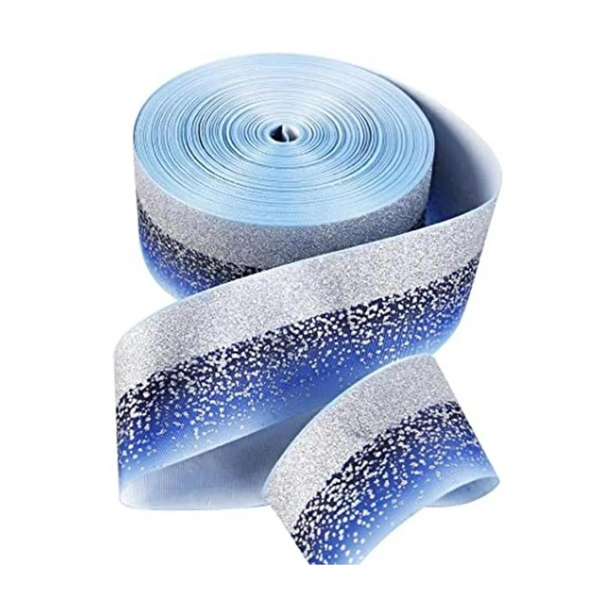 David accessories Cinta de grogrén de tela con purpurina_1