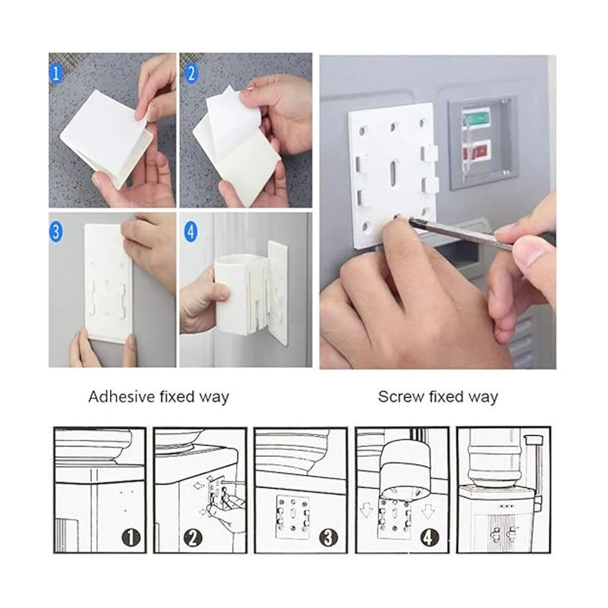 Samhe Dispensador de taza de tipo tirón mediano soporte_5