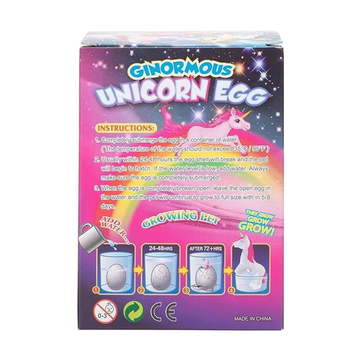 Huevo de unicornio grande en crecimiento con concha de_5