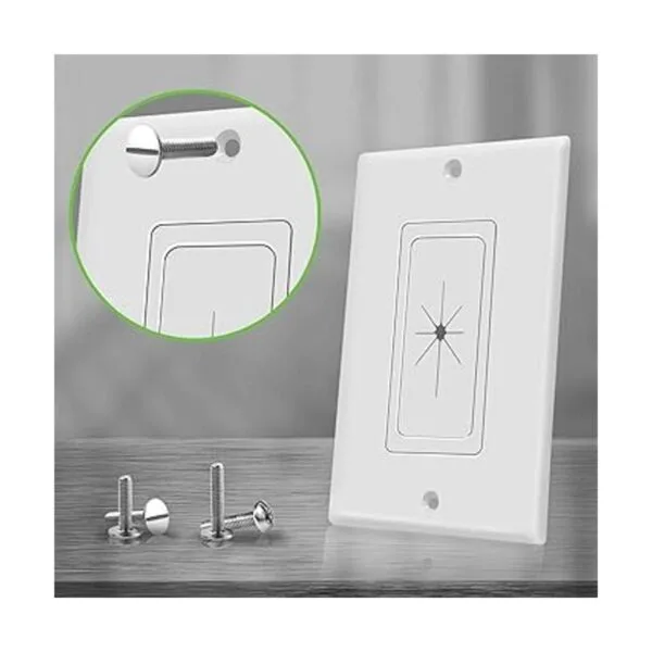 TOPGREENER Inserto de pared de goma flexible con placa de_5