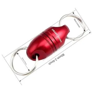 CRAZY SHARK Carcasa magnética de aluminio para pesca con_2