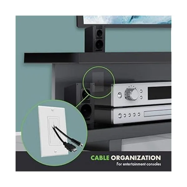TOPGREENER Inserto de pared de goma flexible con placa de_6