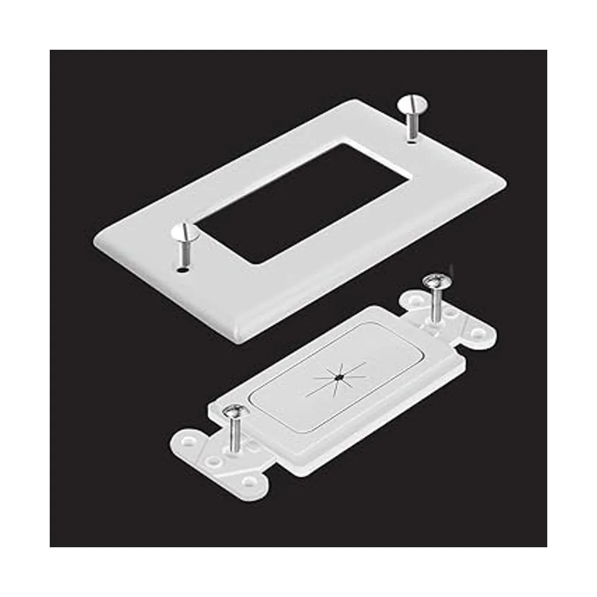 TOPGREENER Inserto de pared de goma flexible con placa de_4