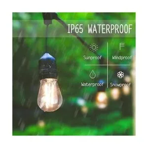 Svater 2 unidades de cadena de luces LED S14 IP65_2