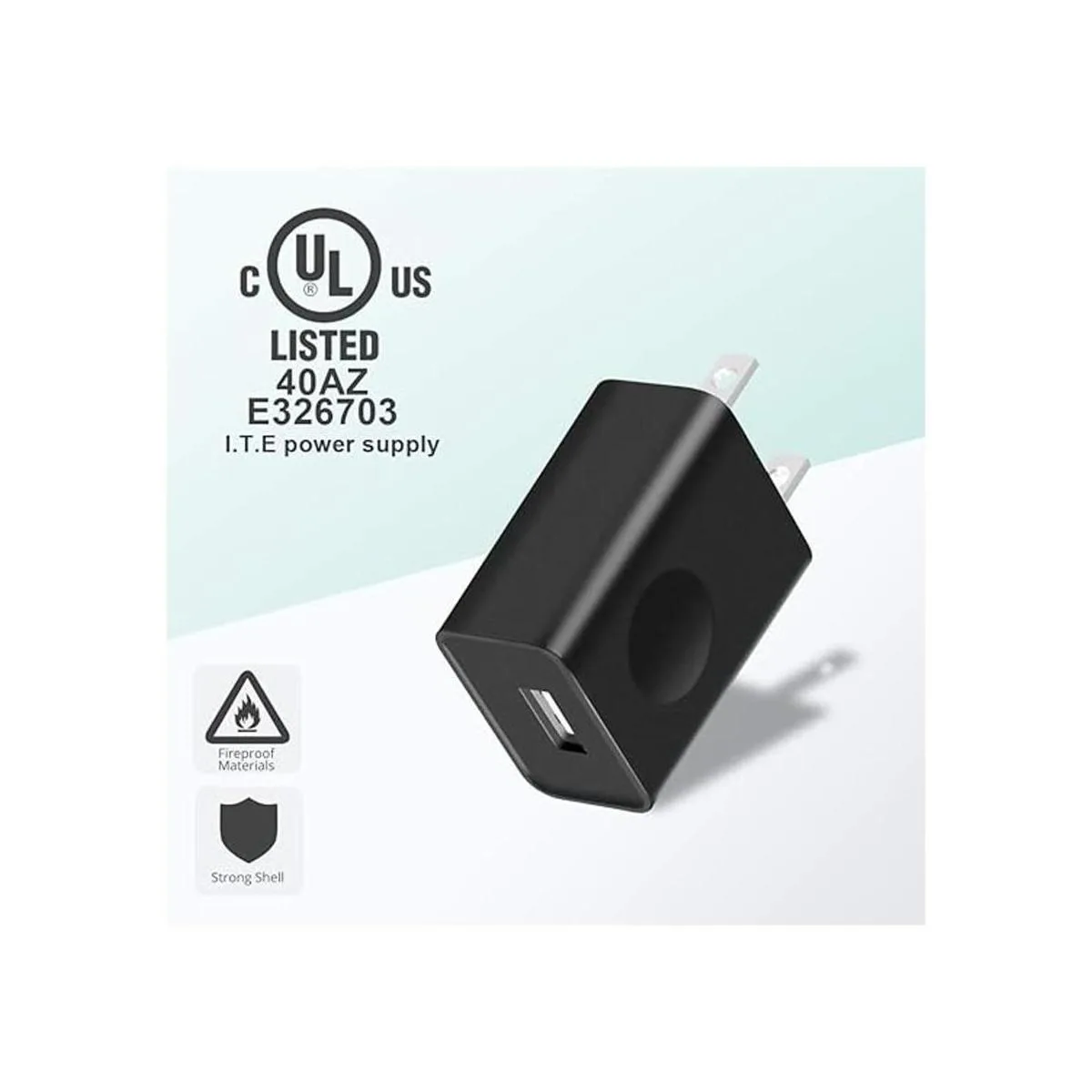 FONKEN Cargador de pared USB adaptador de corriente de 5_2