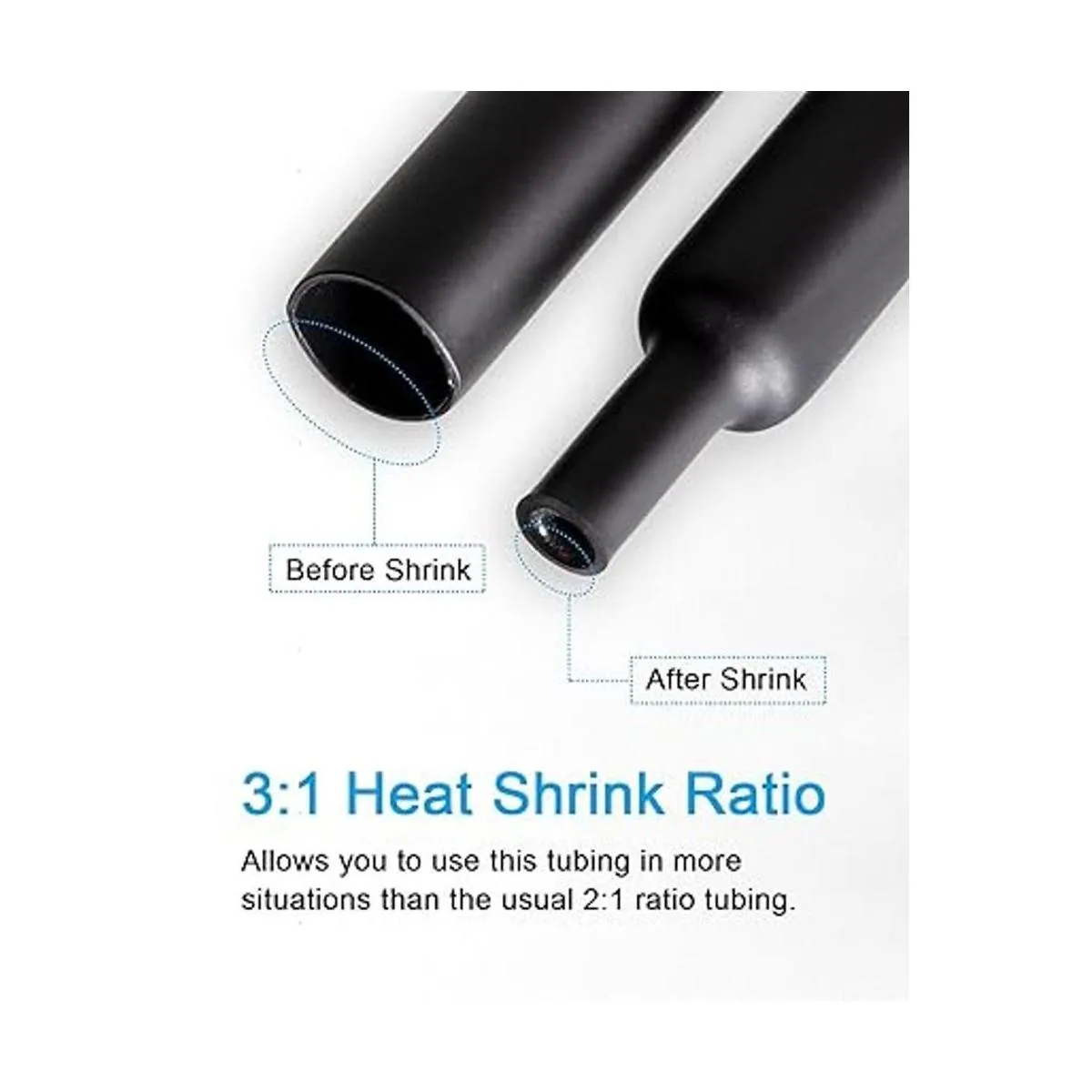 Kit de tubos termorretráctiles surtido de manguitos de_2
