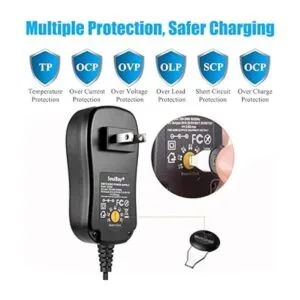 SoulBay Adaptador de corriente alterna universal de 36 W_2