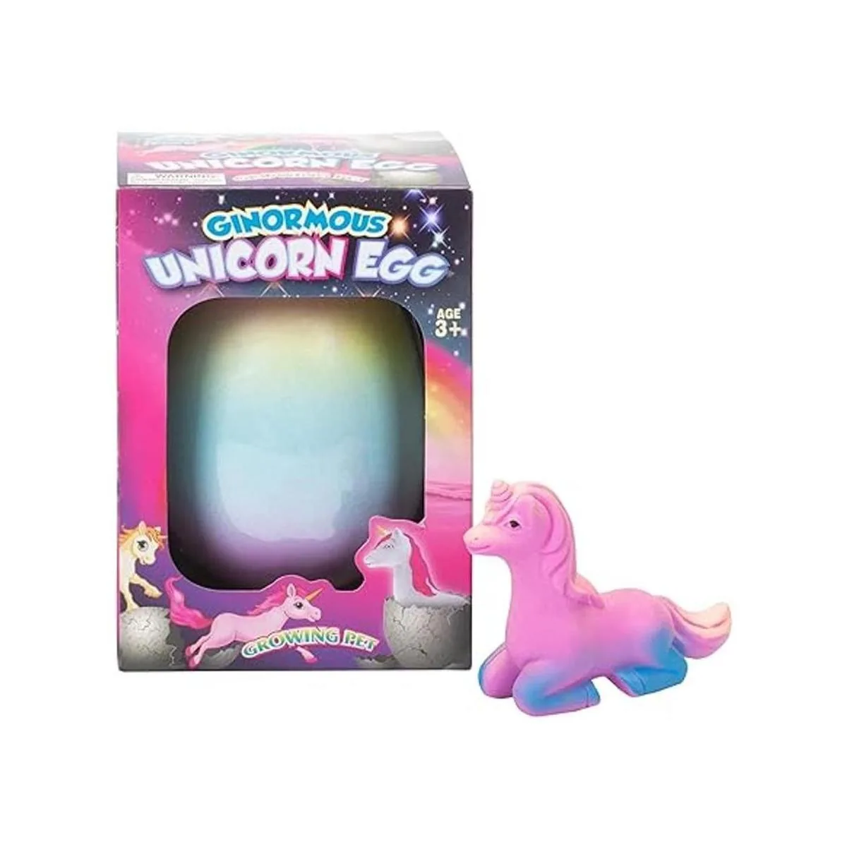 Huevo de unicornio grande en crecimiento con concha de_3