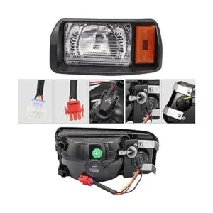 Club Car DS Faros halógenos para pasajeros y conductores_2