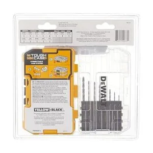 DEWALT Juego de brocas negro y dorado 14 piezas DWA1184_2