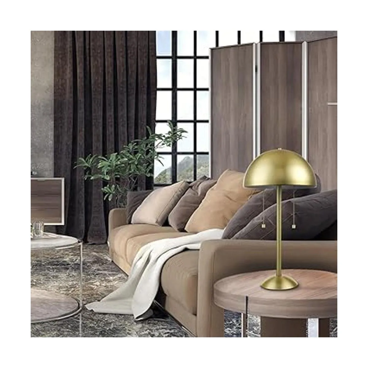 Globe Electric 12976 Lámpara de mesa de 21 pulgadas_6