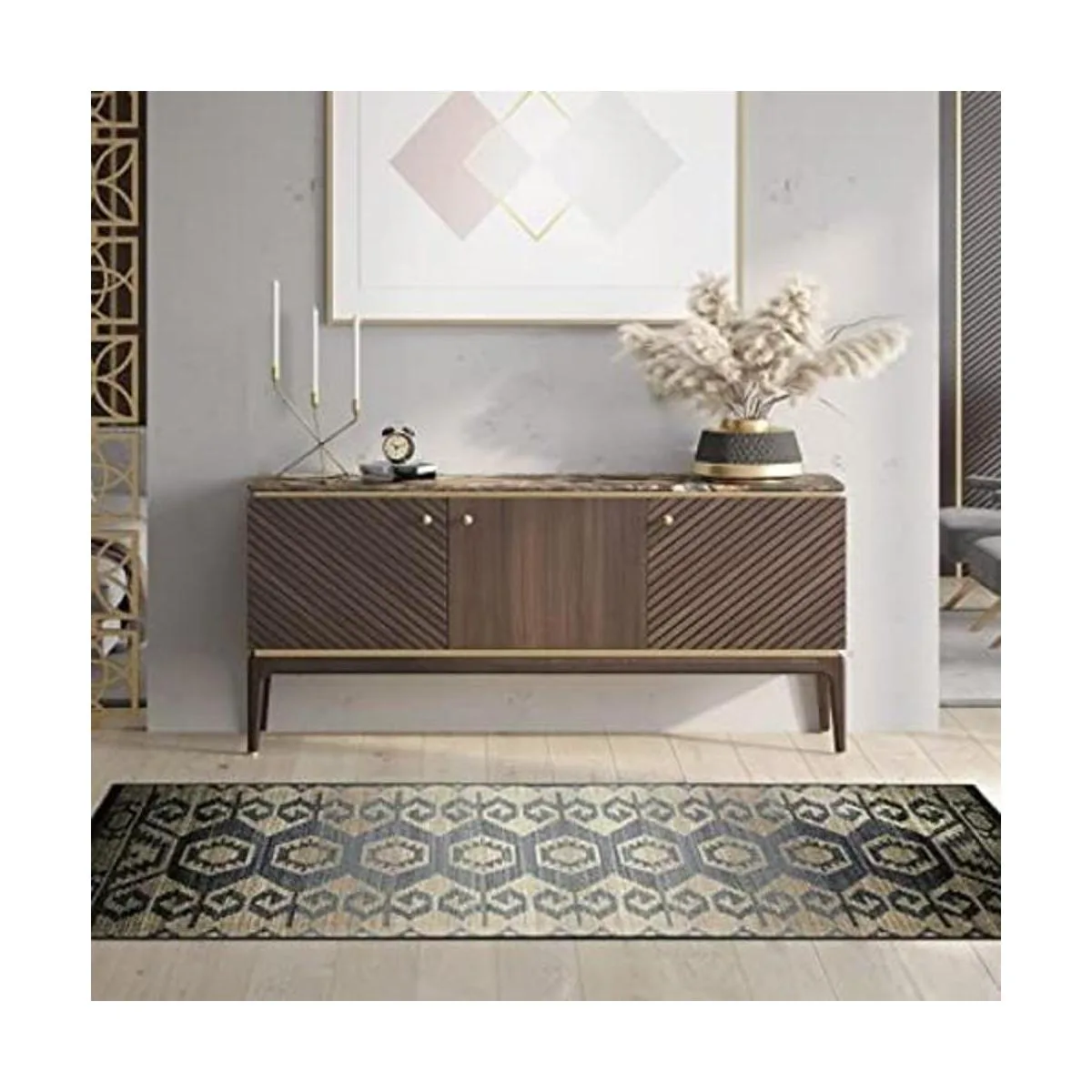 Alfombra Catori de diseño superior impresión digital_1