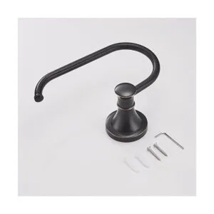 BESy Soporte de papel higiénico de bronce aceitado_6