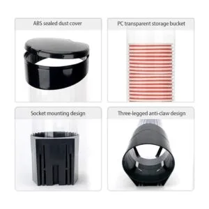 IWNTWY Dispensador de tazas de papel tipo tirador_4