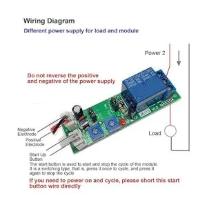 1 unidad de corriente continua de 12 V24 V de tiempo de_4