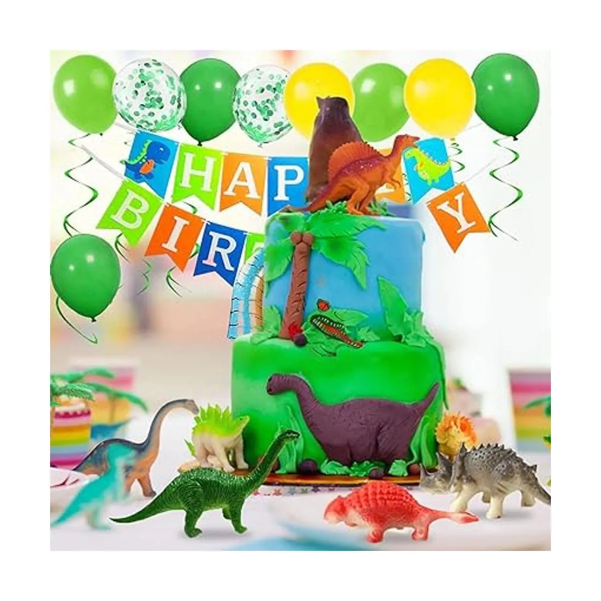 Paquete de 78 mini juguetes de figuras de dinosaurio_2