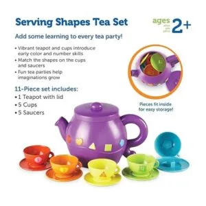 Learning Resources Juego de té con formas de servir 11_6