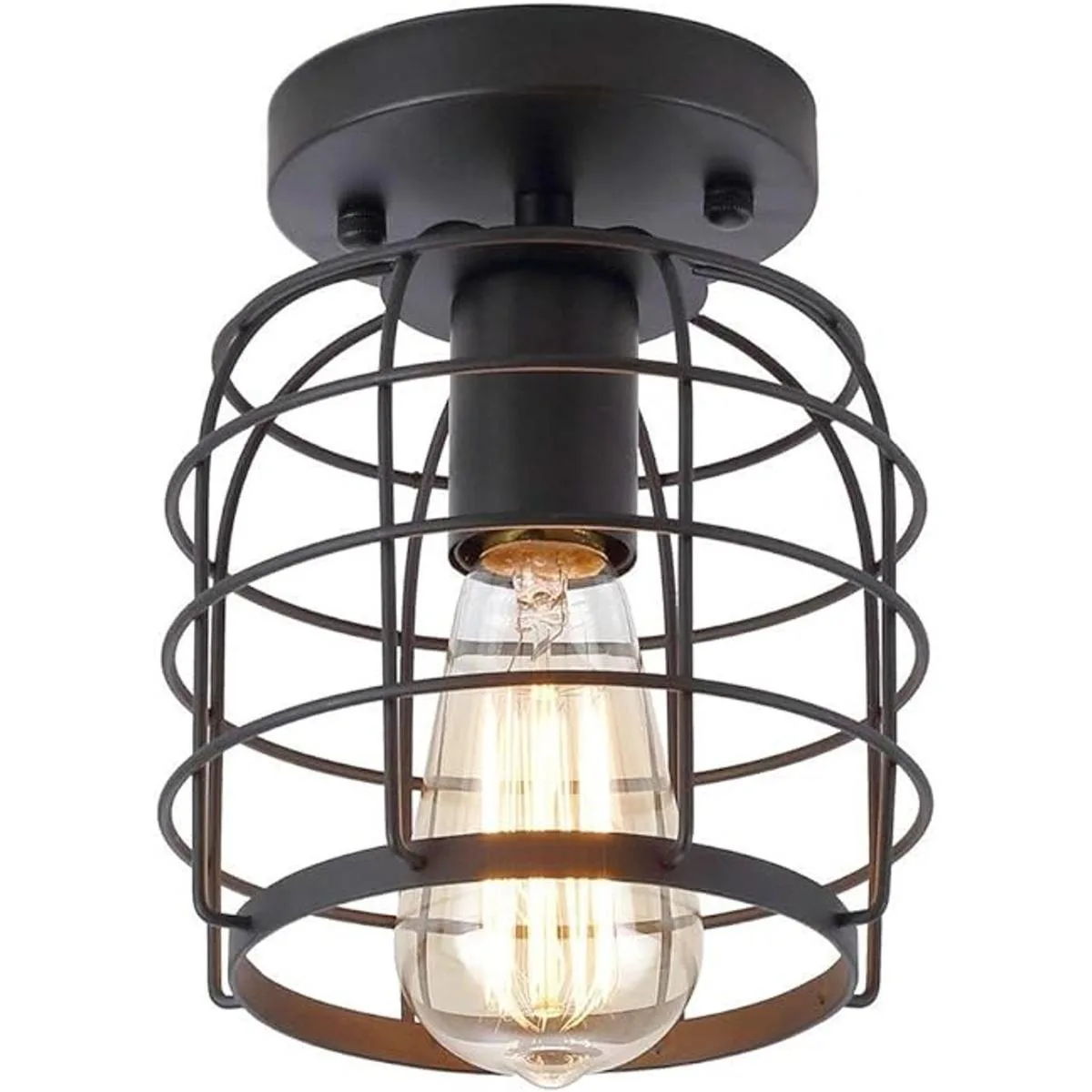 Create for Life Lámpara de techo industrial vintage de_1