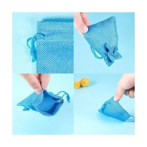 PH PandaHall 15 bolsas de embalaje de arpillera de colores_7