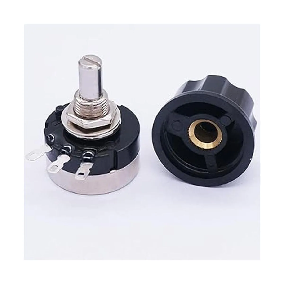 TWTADE 2 piezas rv24yn20s b502 5k ohmios potenciómetro_5