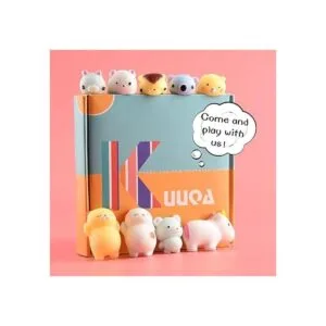 KUUQA 30 juguetes de animales para apretar lindo gato_3