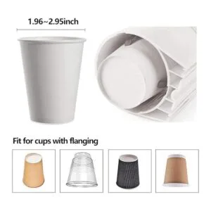 IWNTWY Dispensador de tazas de papel tipo tirador_5