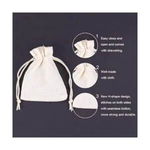 PH PandaHall 15 bolsas de embalaje de arpillera de colores_4