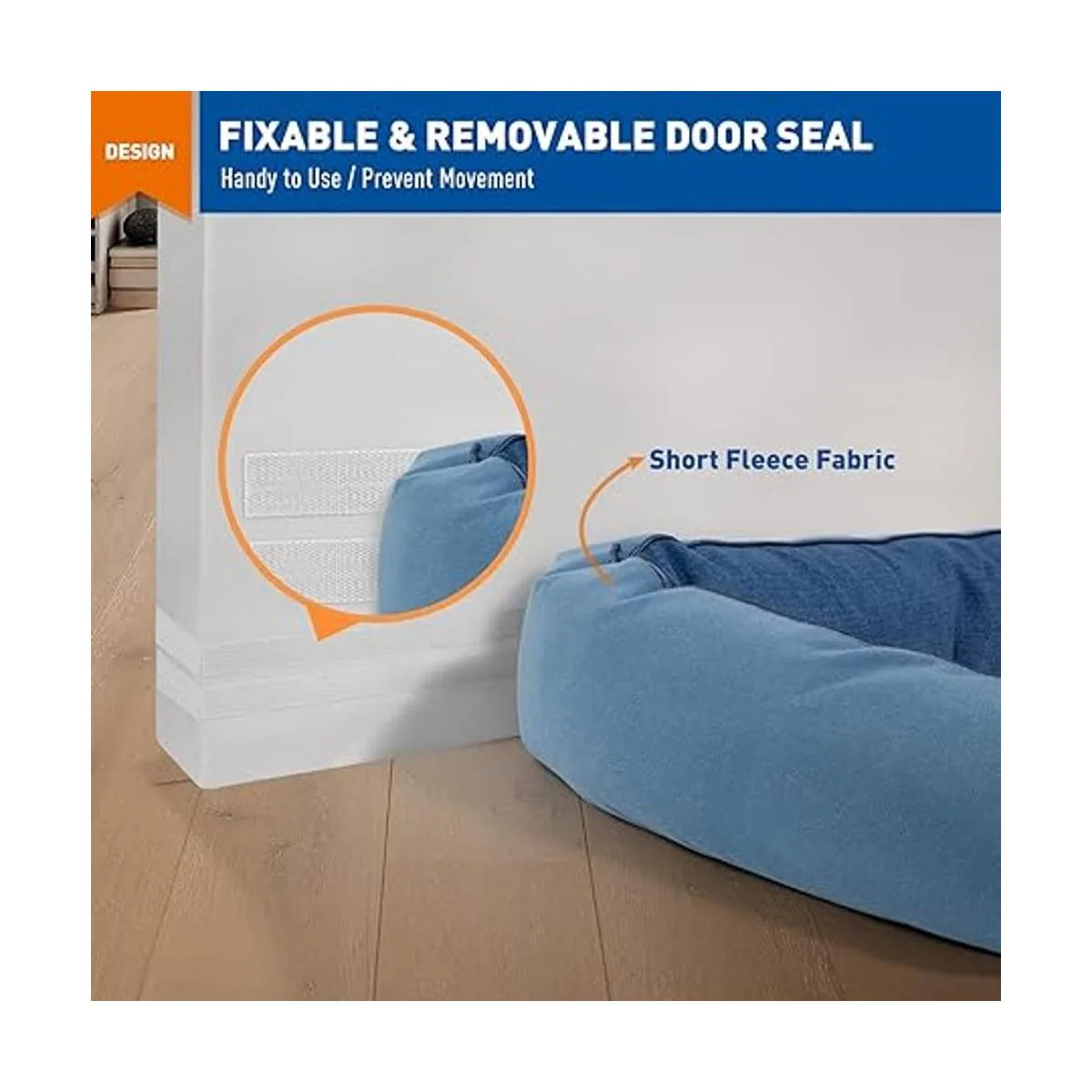 MAGZO Tapón de ruido para puerta; bloqueador de_4