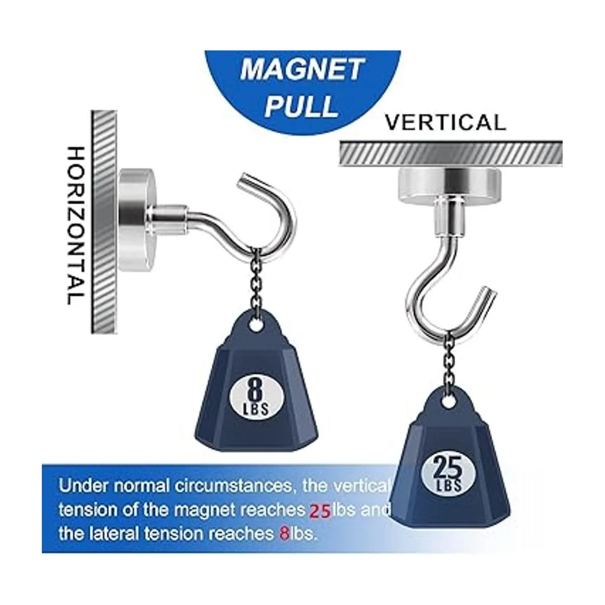 Ganchos magnéticos de neodimio resistentes gancho_5