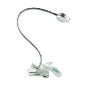 QUANS Lámpara LED de cuello de cisne con clip regulable_1