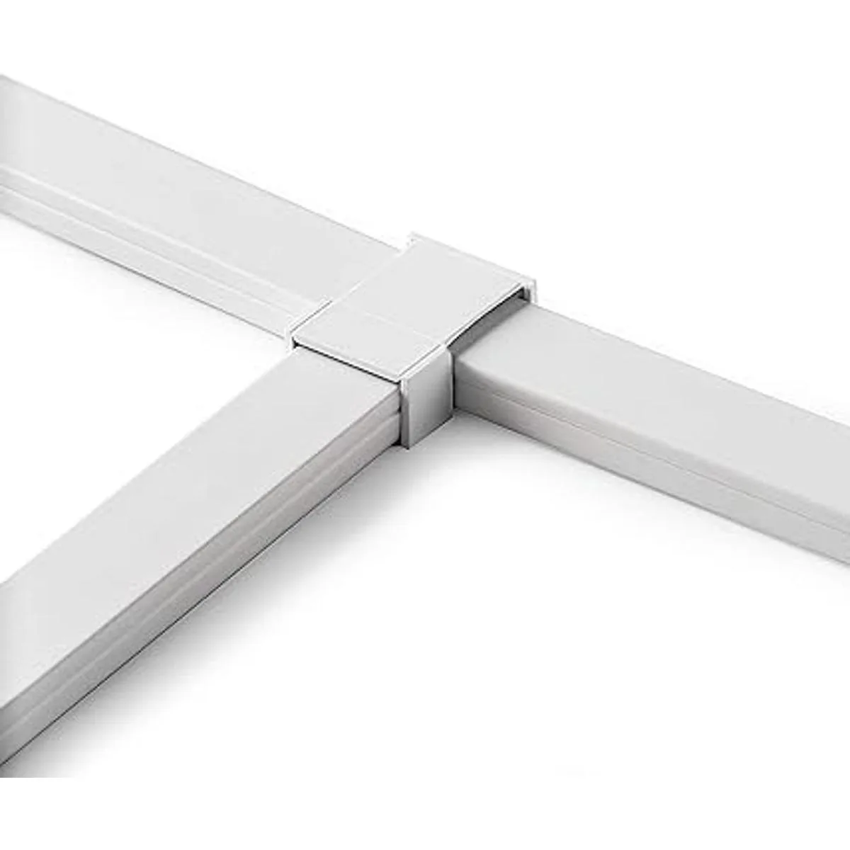 Easylife Tech Canal de cable blanco pintable de 10 pies_5