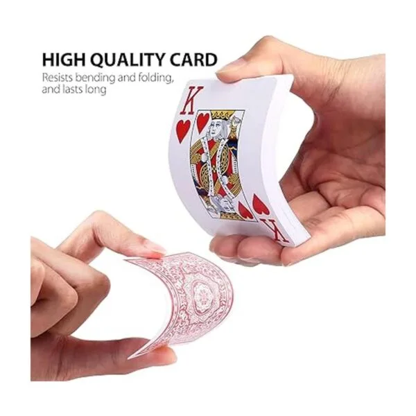 LotFancy Naipes de juego índice jumbo 12 barajas de_4