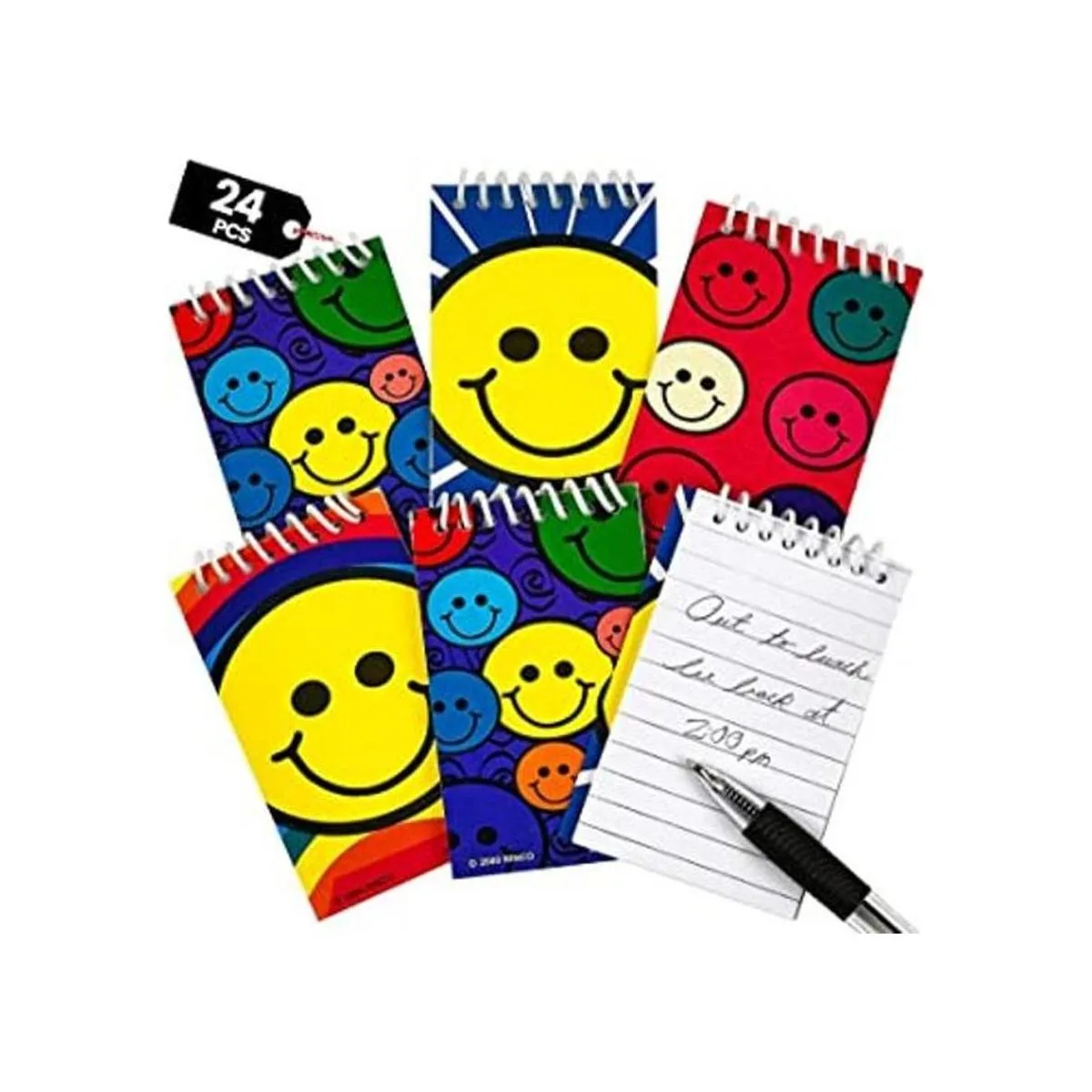 Bedwina Mini bloc de notas espirales paquete de 24 2.7_1