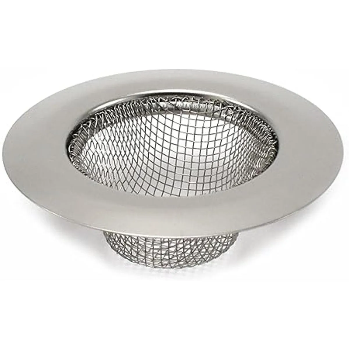 4 coladores de malla de acero inoxidable para bañera de_4